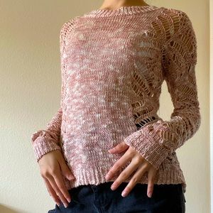 Knitted long sleeve